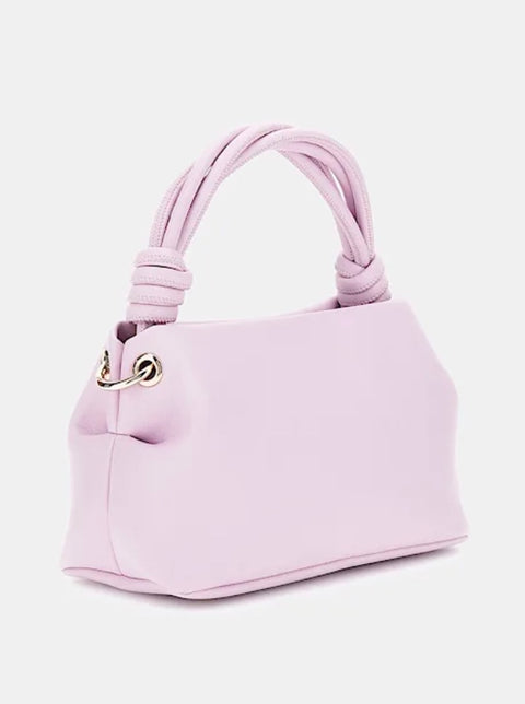 Bolso De Mano Mini Sansa Orchid - Guess