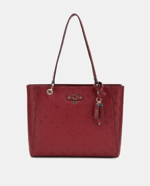 Bolso Tote Gerty Logo Claret - Guess