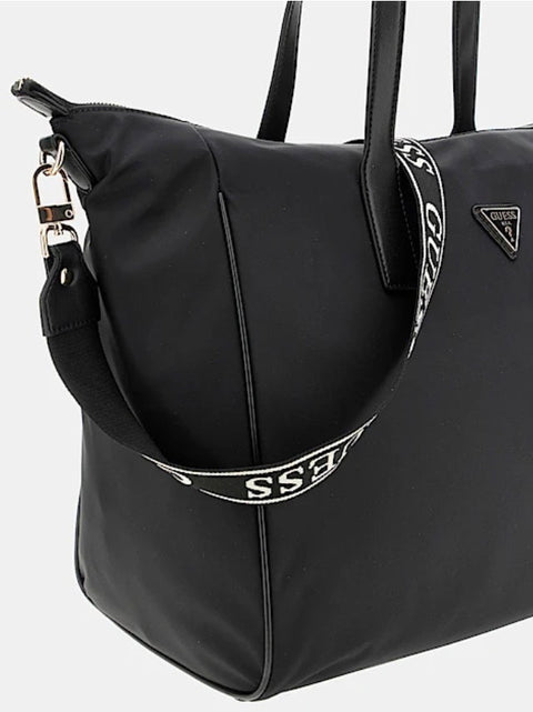 Bolsa Fin De Semana Follie Travel Negro - Guess