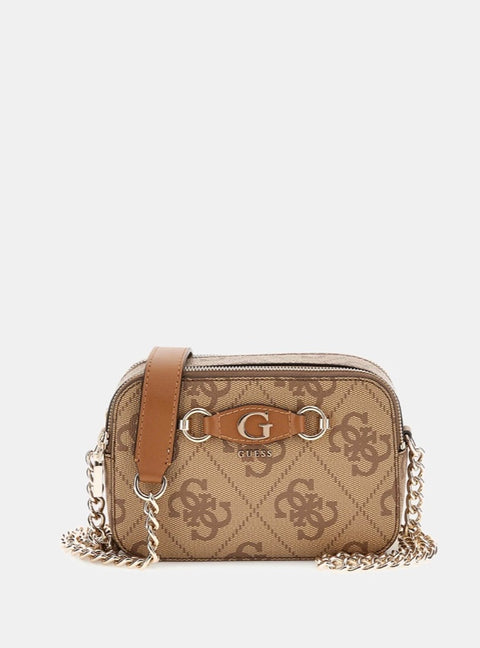 Bolso Bandolera Izzy Logo Latte - Guess