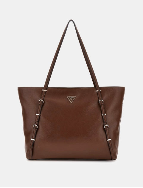 Bolso Tote Levia Chocolate - Guess