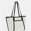 Bolso Tote Sebina Natural Y Negro - Guess