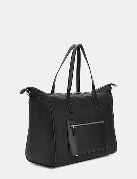 Bolsa Fin De Semana Follie Travel Negro - Guess