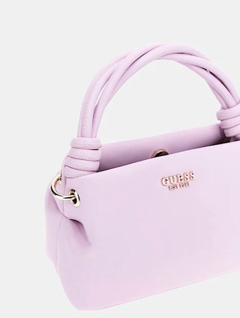 Bolso De Mano Mini Sansa Orchid - Guess