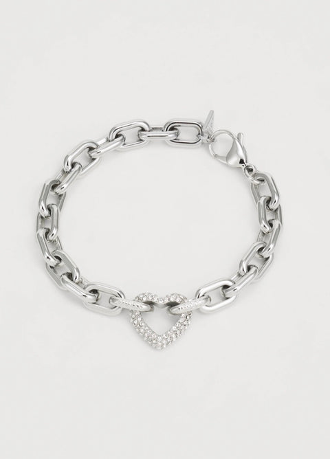 Pulsera Beloved Plata - Guess