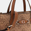 Bolso De Mano Izzy Logo Latte - Guess