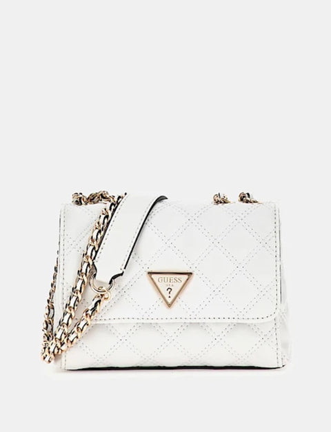 Bolso Bandolera Giully Mini Blanca - Guess