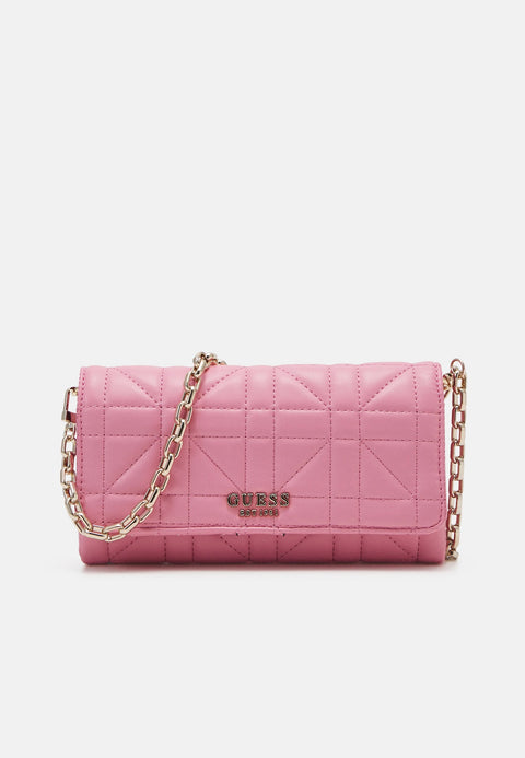 Bolso Bandolera Mini Assia pink- Guess