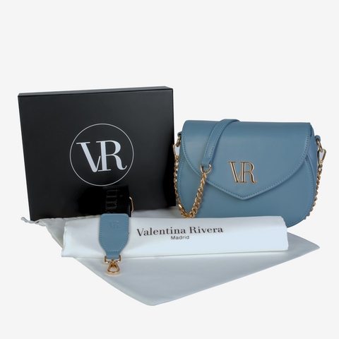 Bolso Bandolera Valentina Azul - Valentina Rivera