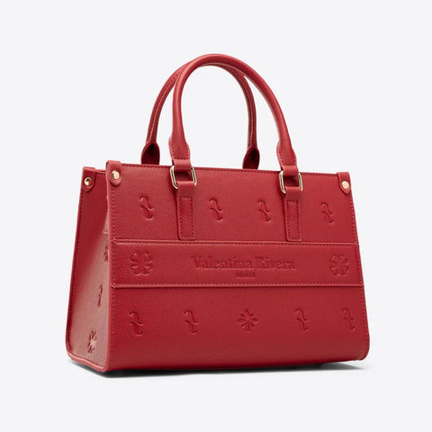 Bolso Mini Tote Carlotta Rojo - Valentina Rivera