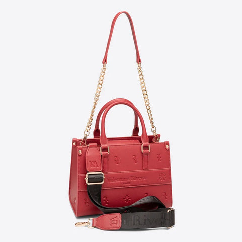 Bolso Mini Tote Carlotta Rojo - Valentina Rivera