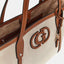 Bolso Tote Sebina Natural Y Caramelo - Guess