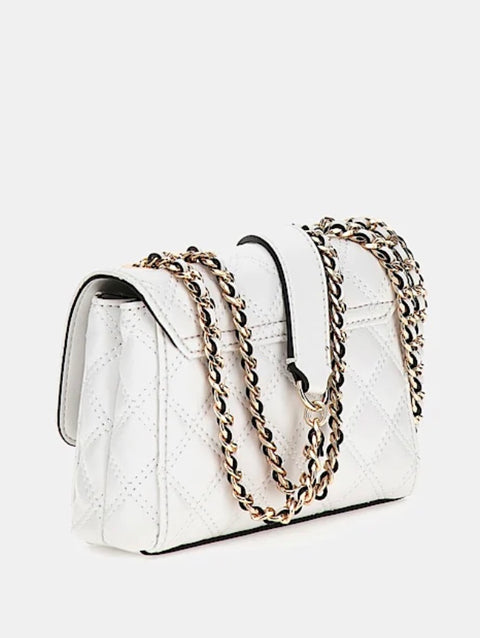 Bolso Bandolera Giully Mini Blanca - Guess