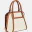 Bolso De Mano Sebina Natural Y Caramelo - Guess