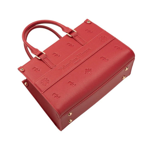 Bolso Mini Tote Carlotta Rojo - Valentina Rivera