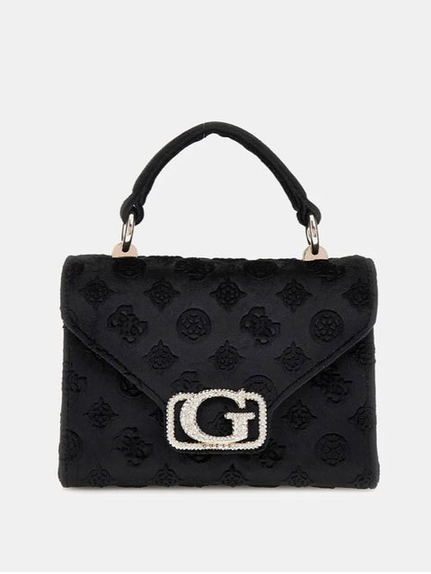 Bolso Bandolera Zalina Mini Logo Negro - Guess