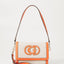 Bolso Bandolera Mini Sebina Natural Y Naranja - Guess