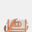 Bolso Bandolera Mini Sebina Natural Y Naranja - Guess